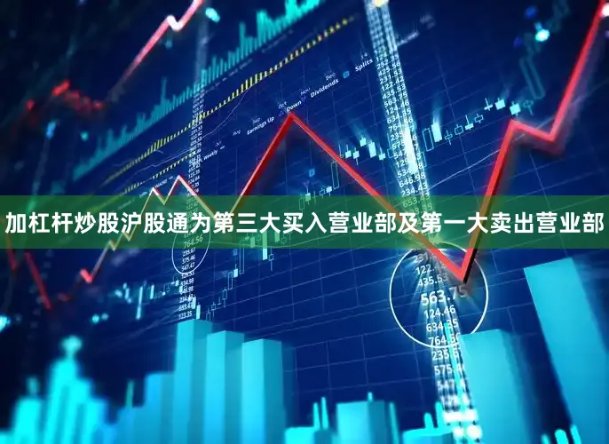 加杠杆炒股沪股通为第三大买入营业部及第一大卖出营业部