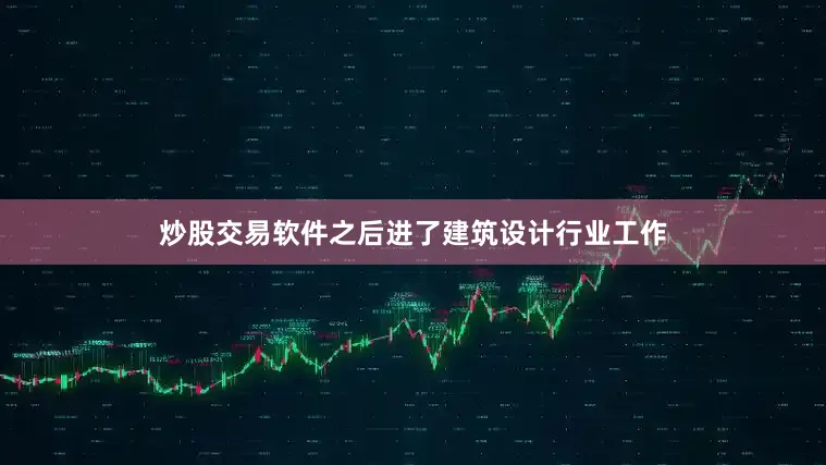 炒股交易软件之后进了建筑设计行业工作